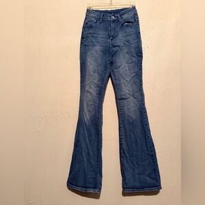 SHEIN Blue Flare Women's Jeans